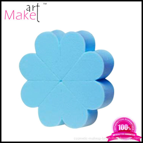 Latex free cosmetic sponge wedges